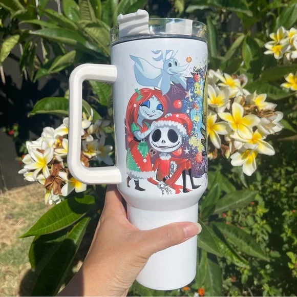 Disney Belle,Winnie the pooh,Barbie,SuperMario,Hello Kitty 40 oz Tumbler… - Picture 2 of 16